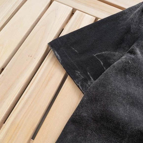 Gallery Dept.Skull And Crossbones-Print Distressed Short Sleeve Black - Picture 4 of 8